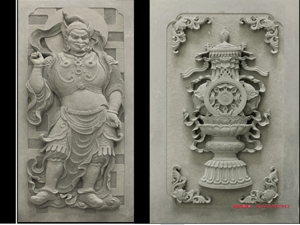 佛教青石浮雕價格-寺廟墻體壁畫圖片設計制作大全
