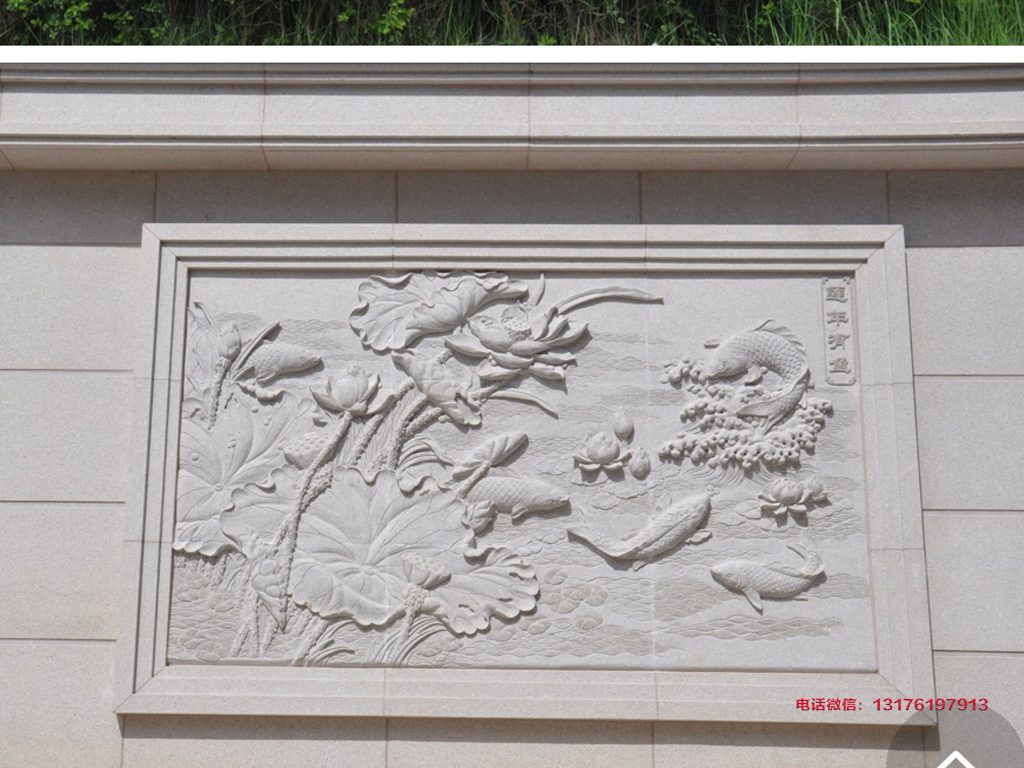 佛教青石浮雕價格-寺廟墻體壁畫圖片設計制作大全