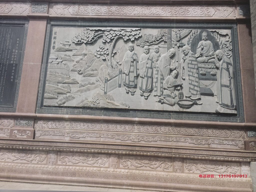 佛教青石浮雕價格-寺廟墻體壁畫圖片設計制作大全