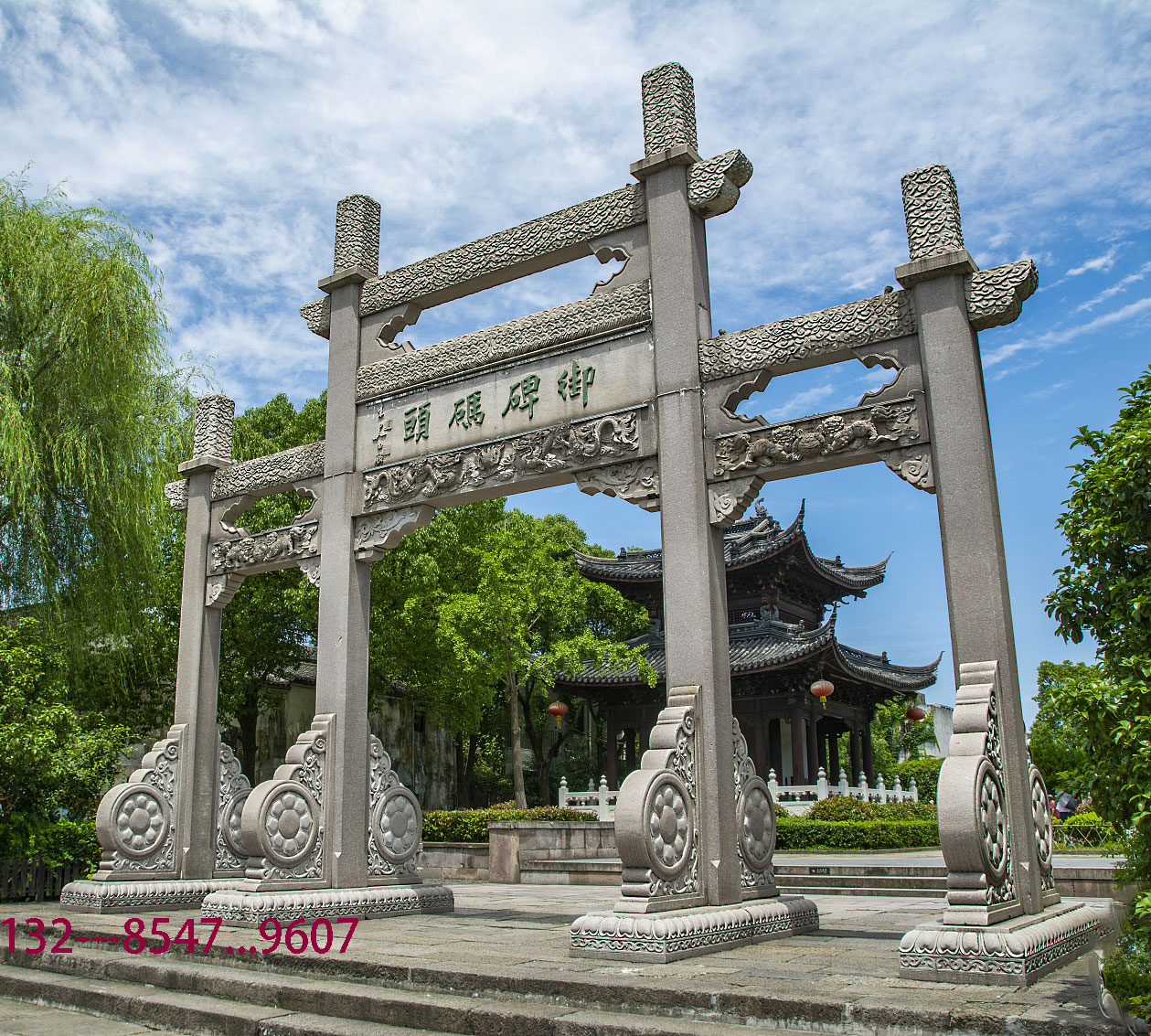 2022農村村莊石牌樓全新低價出售與展示