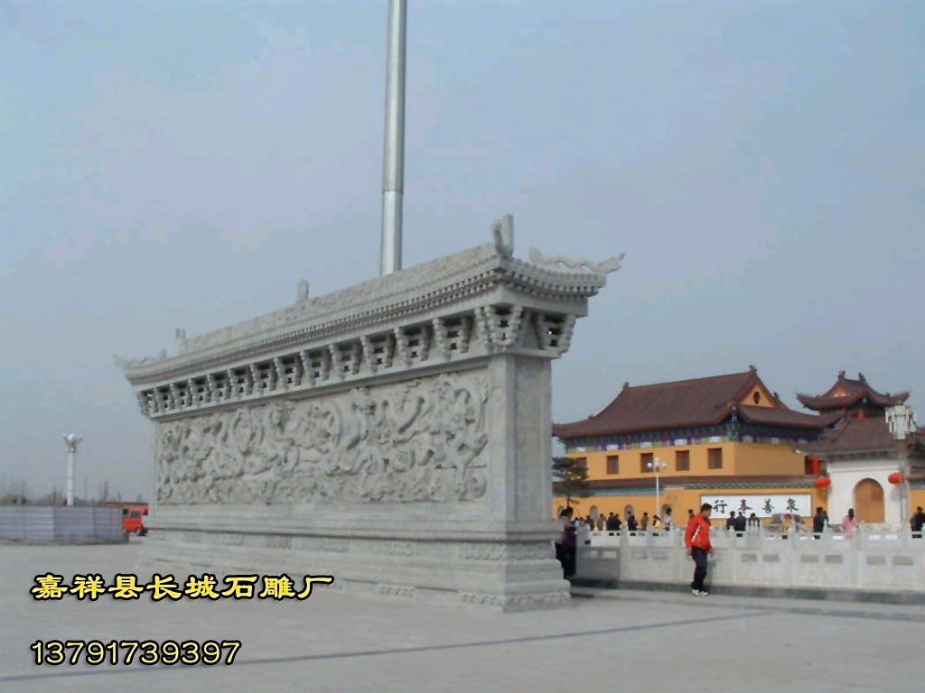石壁或者石壁，就是表達這些內容的最好的選擇。上面我們所欣賞的蘇州寒山寺石碑，就是寺院石雕作品的典型代表。